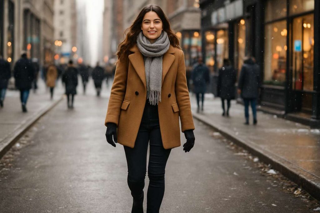 Il cappotto corto di moda è l’alleato dell’inverno ora scontato