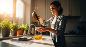 Dove gettare l’olio usato dopo la frittura: il trucco che nessuno ti ha mai detto