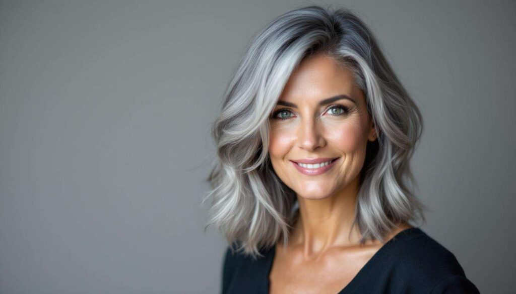 Capelli grigi con stile: il metodo dei parrucchieri per integrare il grigio senza tingere